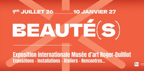 Affiche : Beauté(s) – Biennale textile