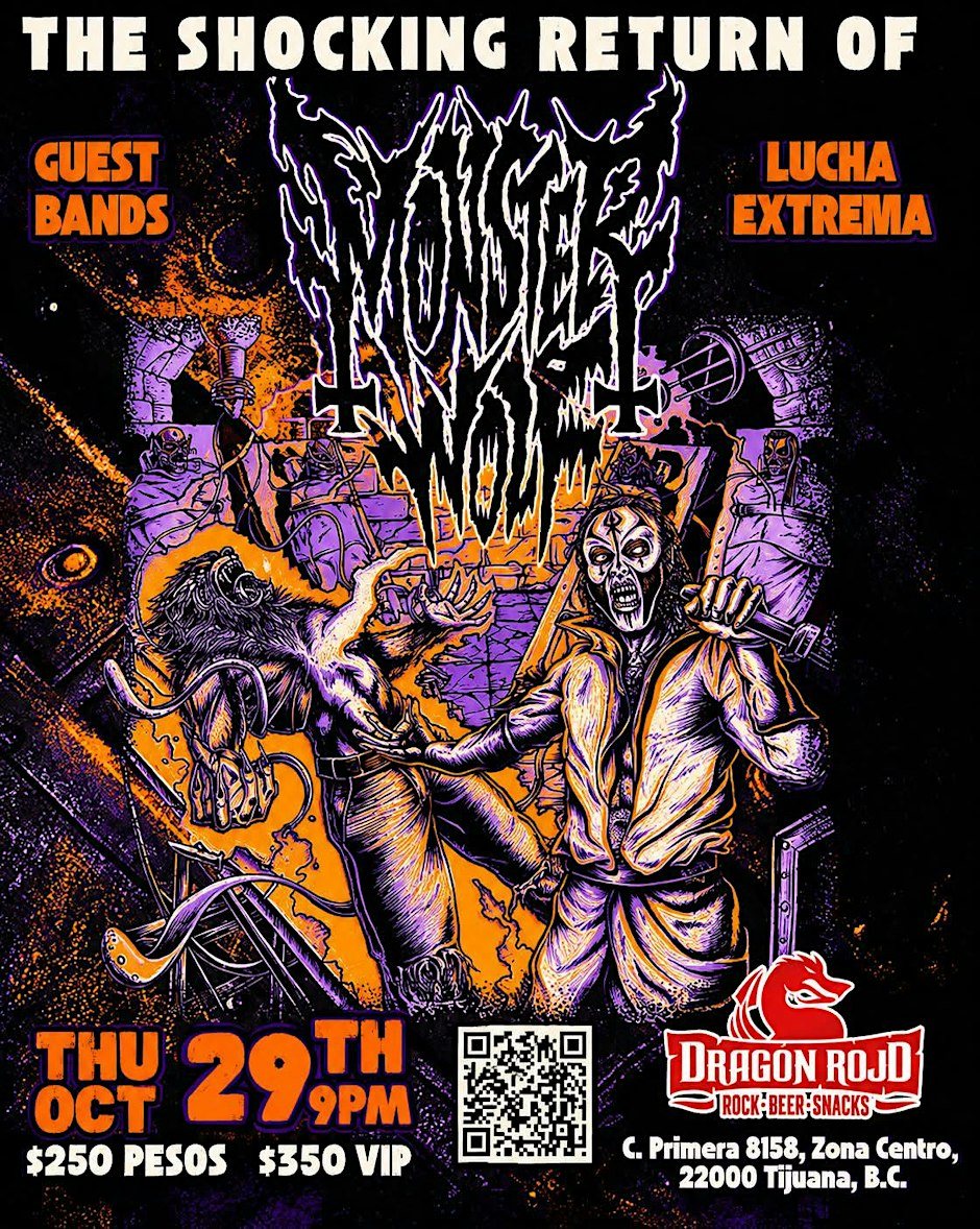 Cartel: Monster Wolf Returns: Metal & Lucha Extrema