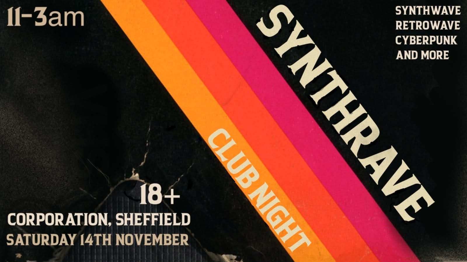 Poster: Synthrave | DIRTY DEEDS