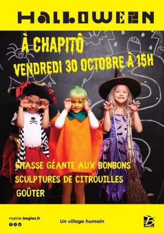 Affiche : Halloween, Chapitô, 30 oct.