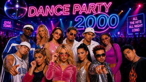 Affiche : DANCE PARTY 2000', Hide Pub Club, 29 oct.