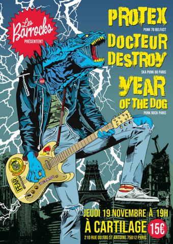 Poster: Les Barrocks présentent (S42, ep10), Cartilage, Nov 19