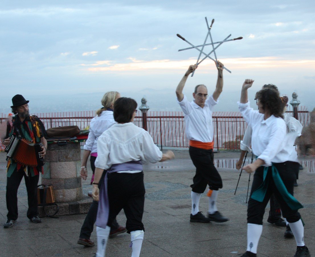 Poster: English linked sword dance