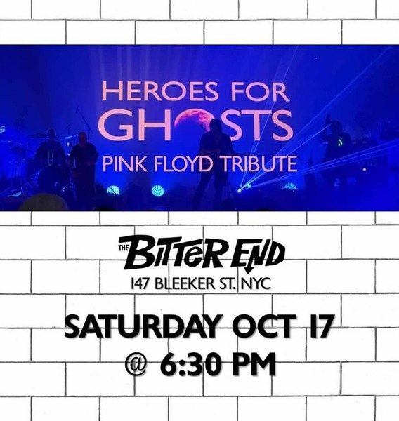 Poster: Heroes For Ghosts Pink Floyd Tribute