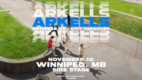 Poster: Arkells, Sidestage, Nov 10