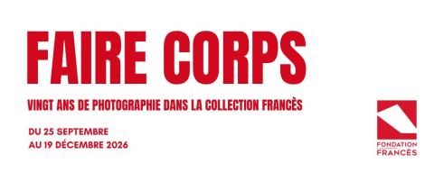 Affiche : Faire Corps, Fondation Francès, 24 oct.