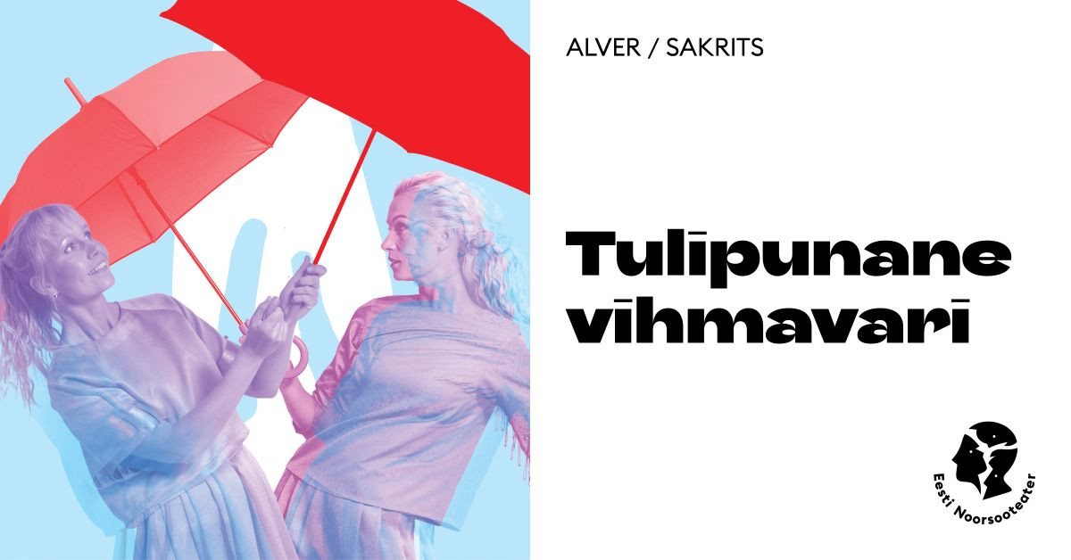 Plakat: Tulipunane vihmavari