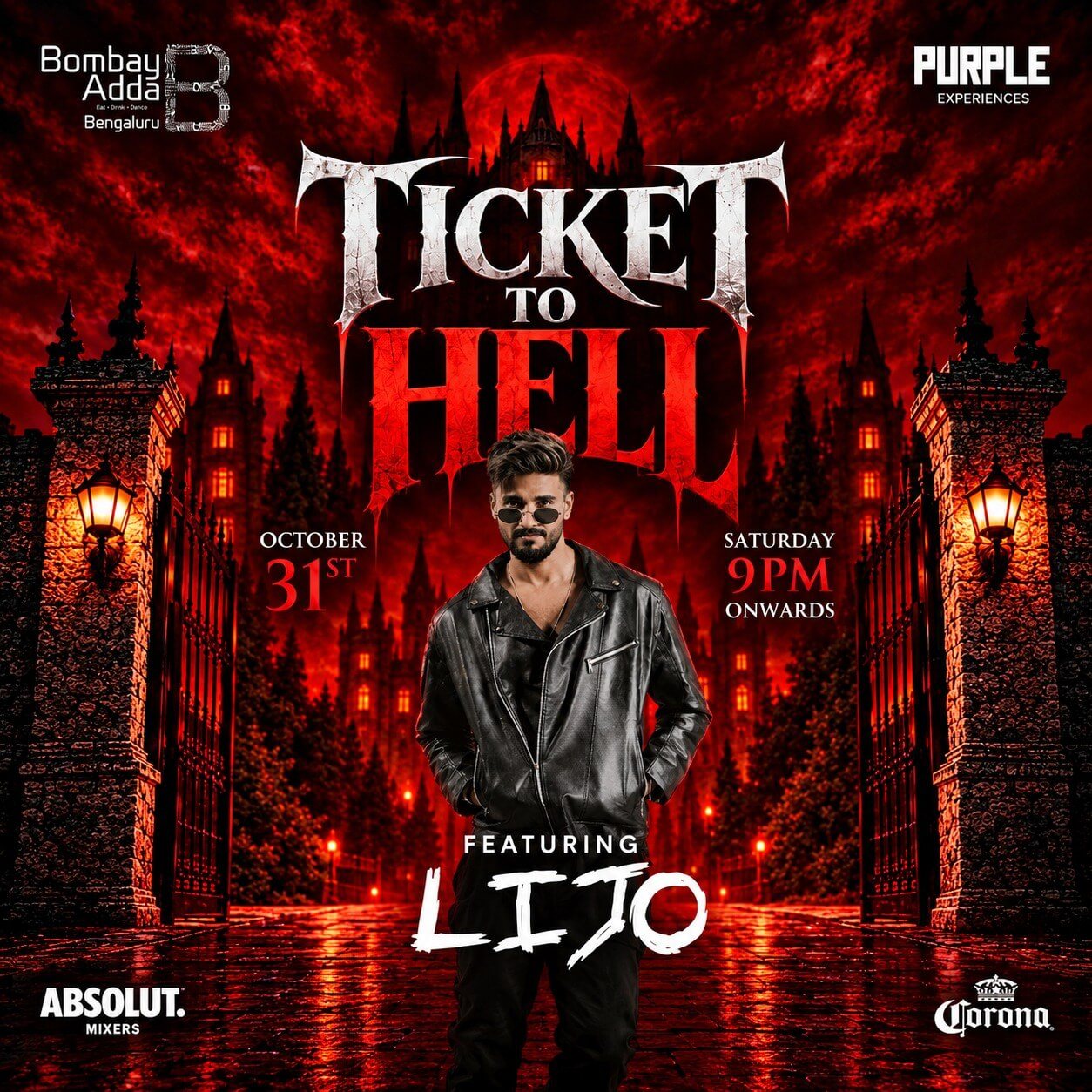 Poster: Ticket To Hell