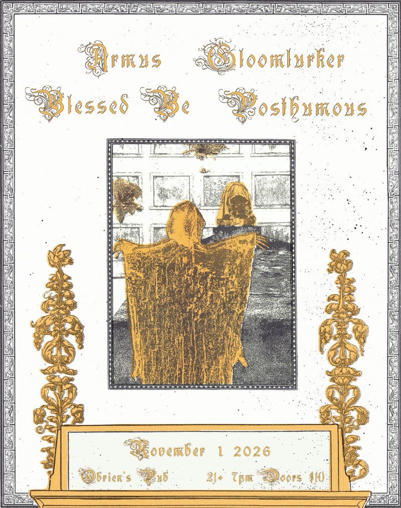 Poster: Armus / Gloomlurker / Blessed Be / Posthumous