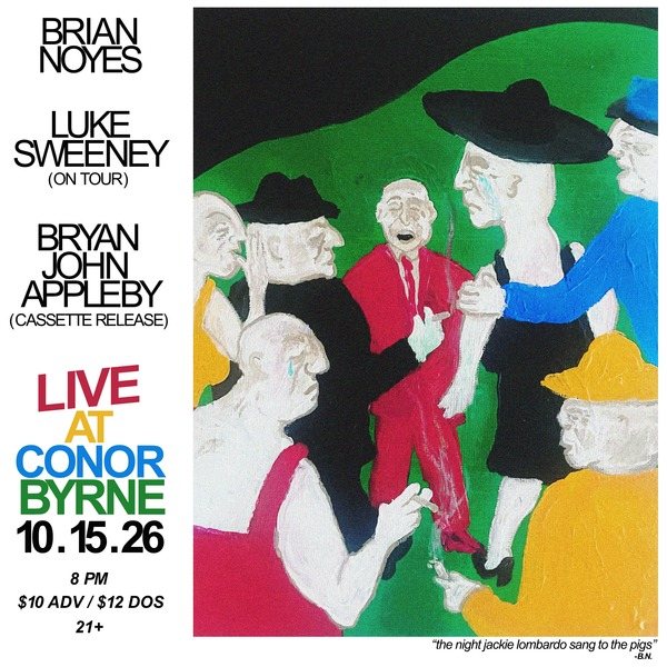 Poster: Brian Noyes + Nat Meek + Bryan John Appleby