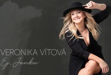 Plakát: Veronika Vítová Křest alba, Jazz Dock, 1. 11.