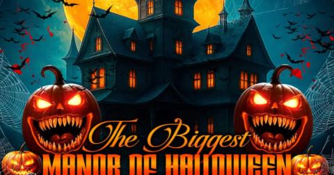 Affiche : The Biggest Manor Of Halloween Horror Story Big Party 2026, Solum Paris, 31 oct.