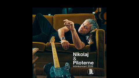 Poster: Nikolaj & Piloterne – Intimkoncert 2026, Drop Inn, Nov 5