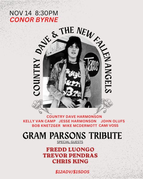Poster: Gram Parsons Tribute