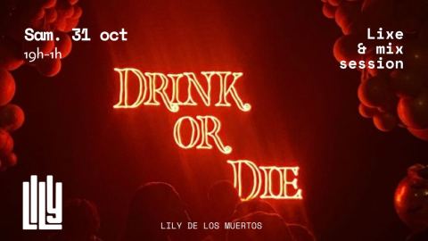 Affiche : Día de los Muertos - Halloween party chez Lily, Lily Marseille, 31 oct.