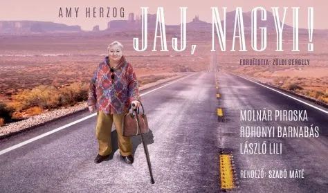 Plakát: Jaj nagyi !, Belvárosi Színház, okt. 30.