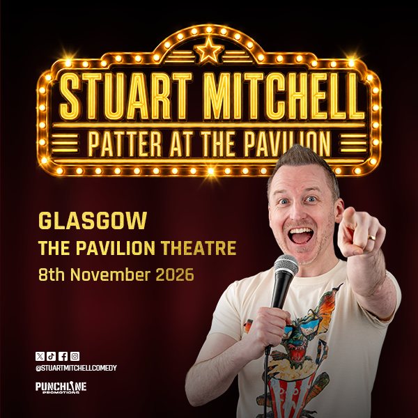 Poster: Stuart Mitchell's Patter at The Pavilion