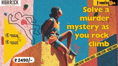 Poster: The Vertical Crime Scene | High Rock | Powai, High Rock, Oct 31
