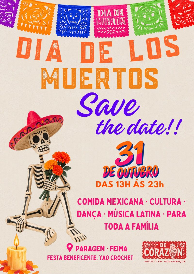 Cartaz: Dia de Los Muertos