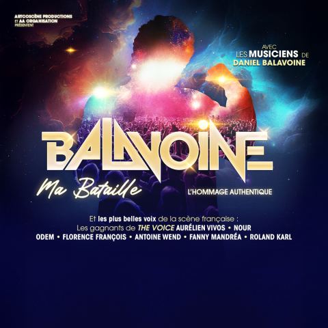 Affiche : Balavoine, Ma Bataille, Le Liberté et L'Étage, 8 nov.