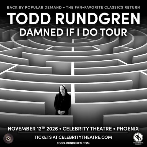 Poster: Todd Rundgren, Celebrity Theatre, Nov 12