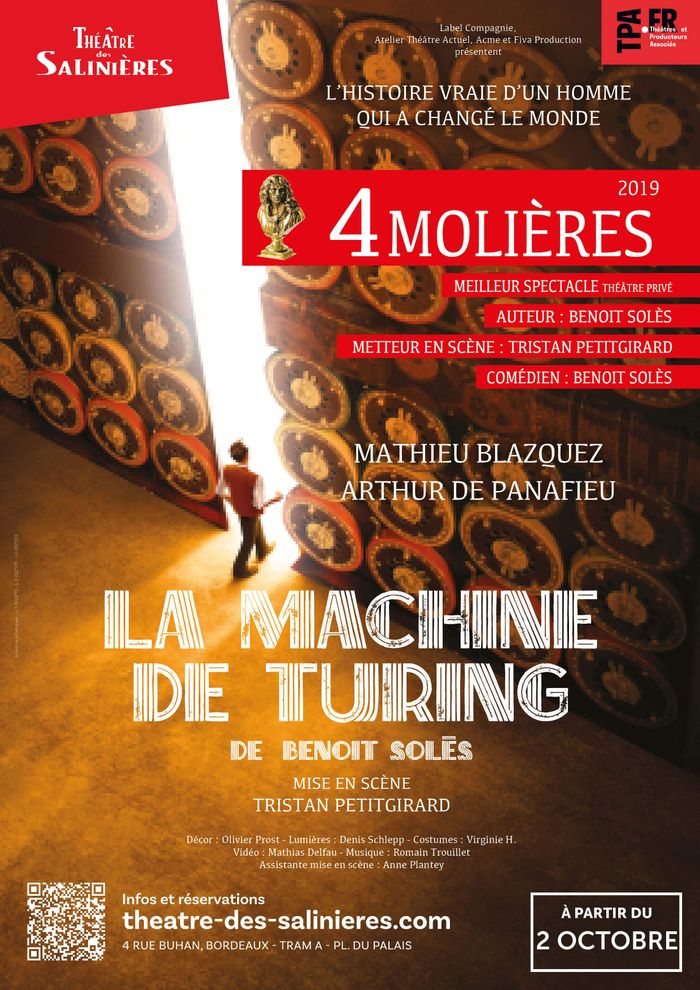 Affiche : Théâtre : La Machine de Turing
