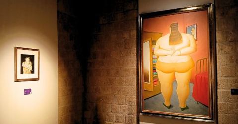 Locandina: Fernando Botero. Il peso dei sogni, Riso – Museo regionale d'arte moderna e contemporanea, 24 lug