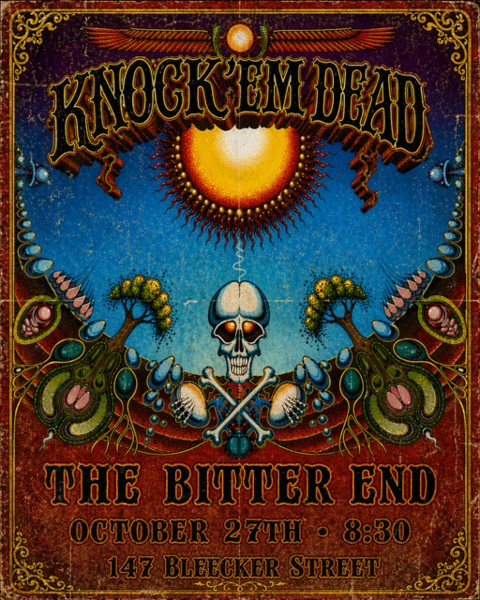 Poster: Deadville w/ Knock Em' Dead