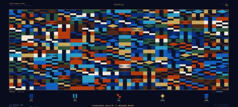 Affiche : Novembre Numérique : Data Rug Protocol – Kamel Ghabte, Institut français de Casablanca, 5 nov.