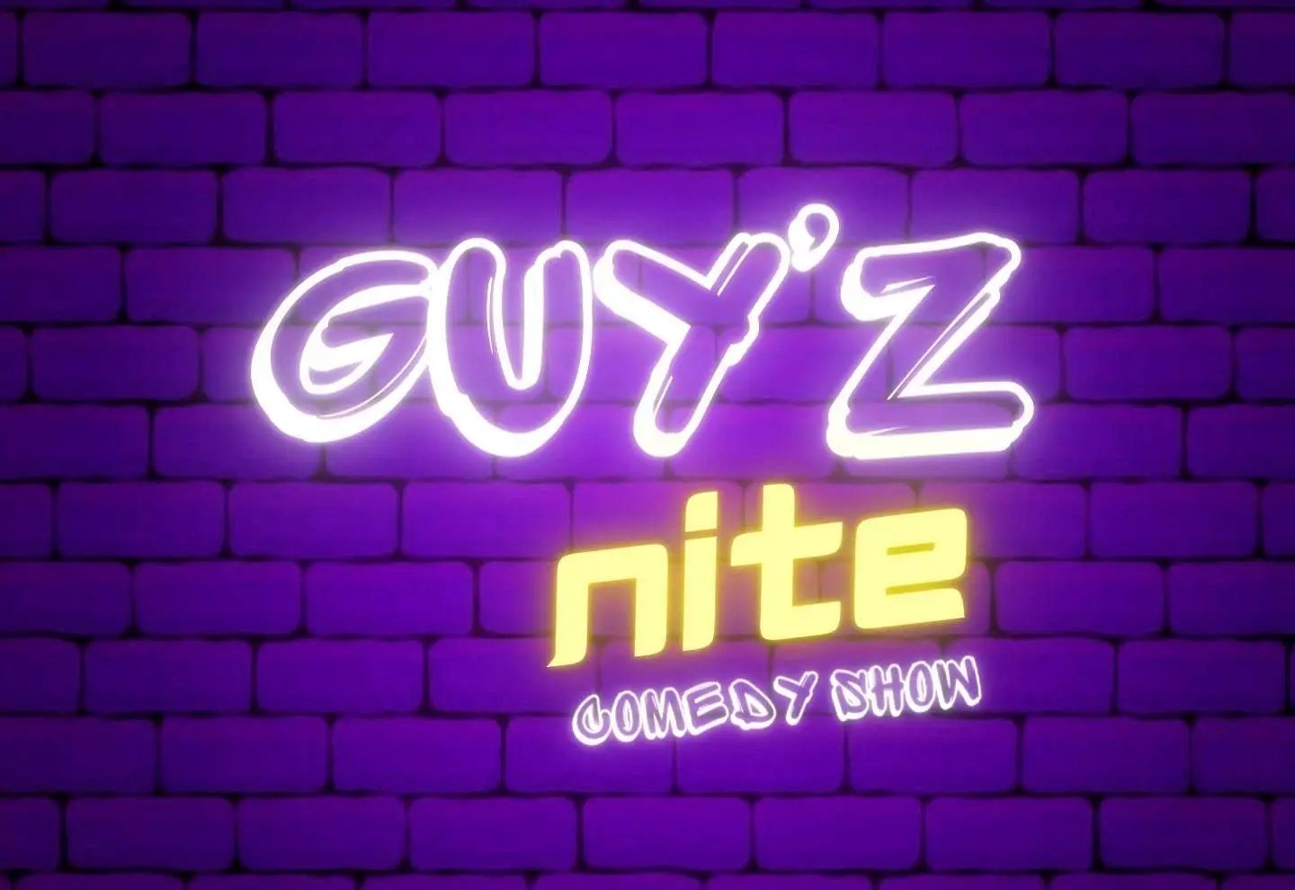 Poster: GUYZ NITE COMEDY SHOW