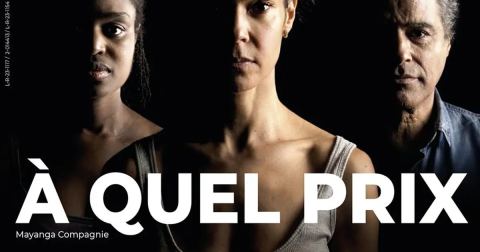 Affiche : À quel prix, Théâtre La Flèche, 24 oct.