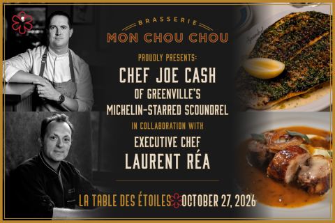 Poster: La table des étoiles at Hotel Emma, Hotel Emma, Oct 27