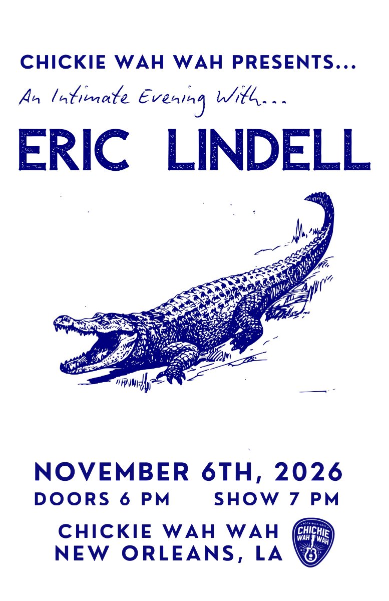 Poster: Eric Lindell