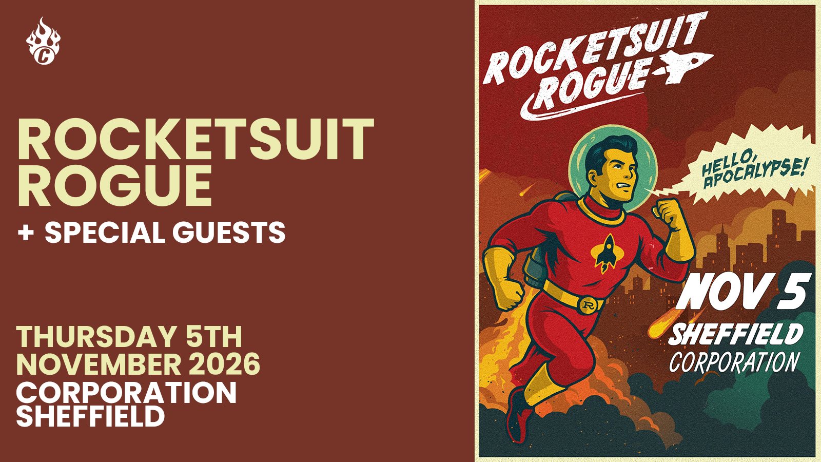 Poster: Rocketsuit Rogue