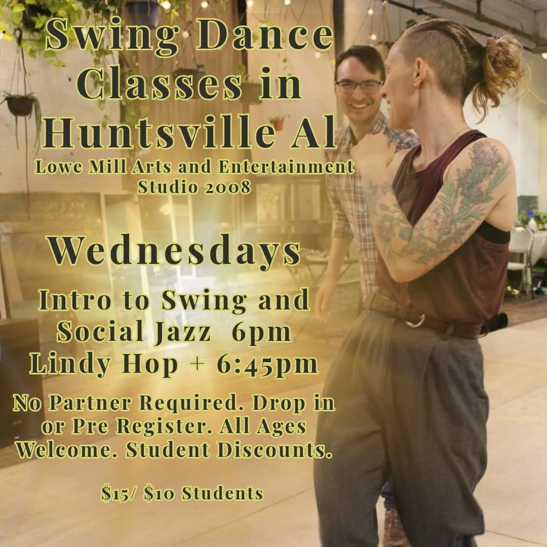 Poster: Swing Dance FUNdamentals class