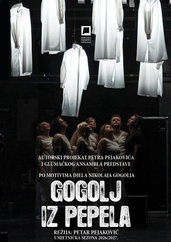 Plakat: Gogolj iz pepela, Narodno pozorište Sarajevo, 21. nov