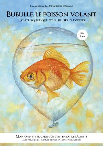 Affiche : Bubulle, le Poisson Volant, La Comédie Triomphe, 28 oct.