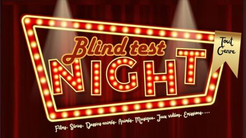 Affiche : Soirée blind test, Médiathèque centre-ville, 6 nov.