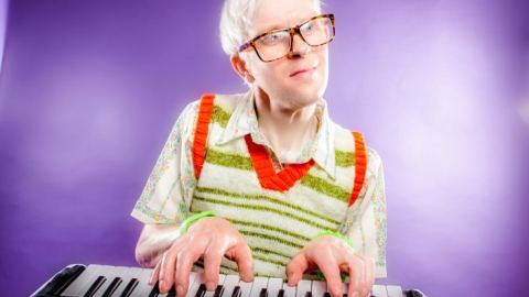 Poster: Robert White: 'THAT' Gay Autistic Keyboard Tanktop Comedy Guy!, The Stand Comedy Club, Nov 2