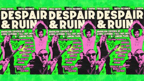 Poster: Despair & Ruin, The Hope & Ruin, Oct 30