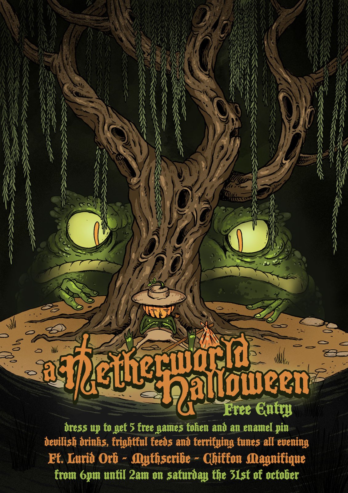 Poster: A Netherworld Halloween
