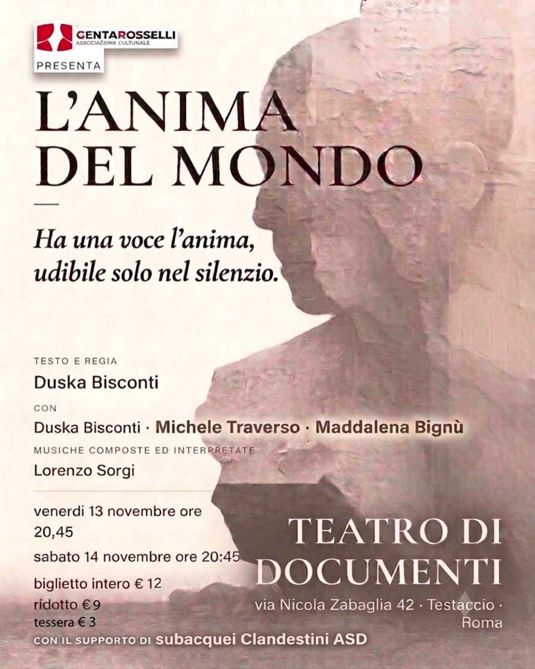 Locandina: L’ ANIMA DEL MONDO