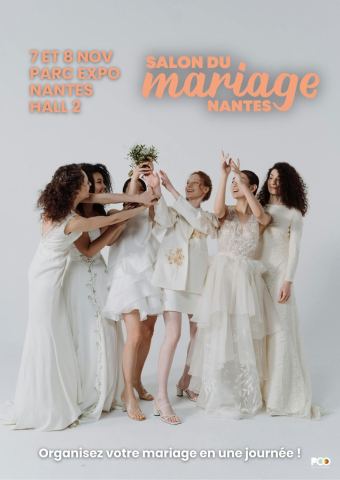 Poster: Salon du mariage 2026, Parc expo de Nantes, Nov 7