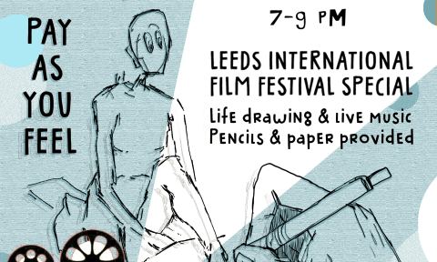 Poster: Sketches: Life Drawing & Live Music [LIFF Edition], The Attic, Nov 1