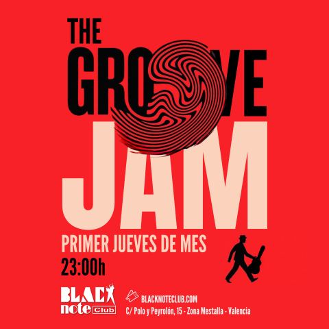 Cartel: THE GROOVE JAM - Jam Session, Black Note Club, 5 nov