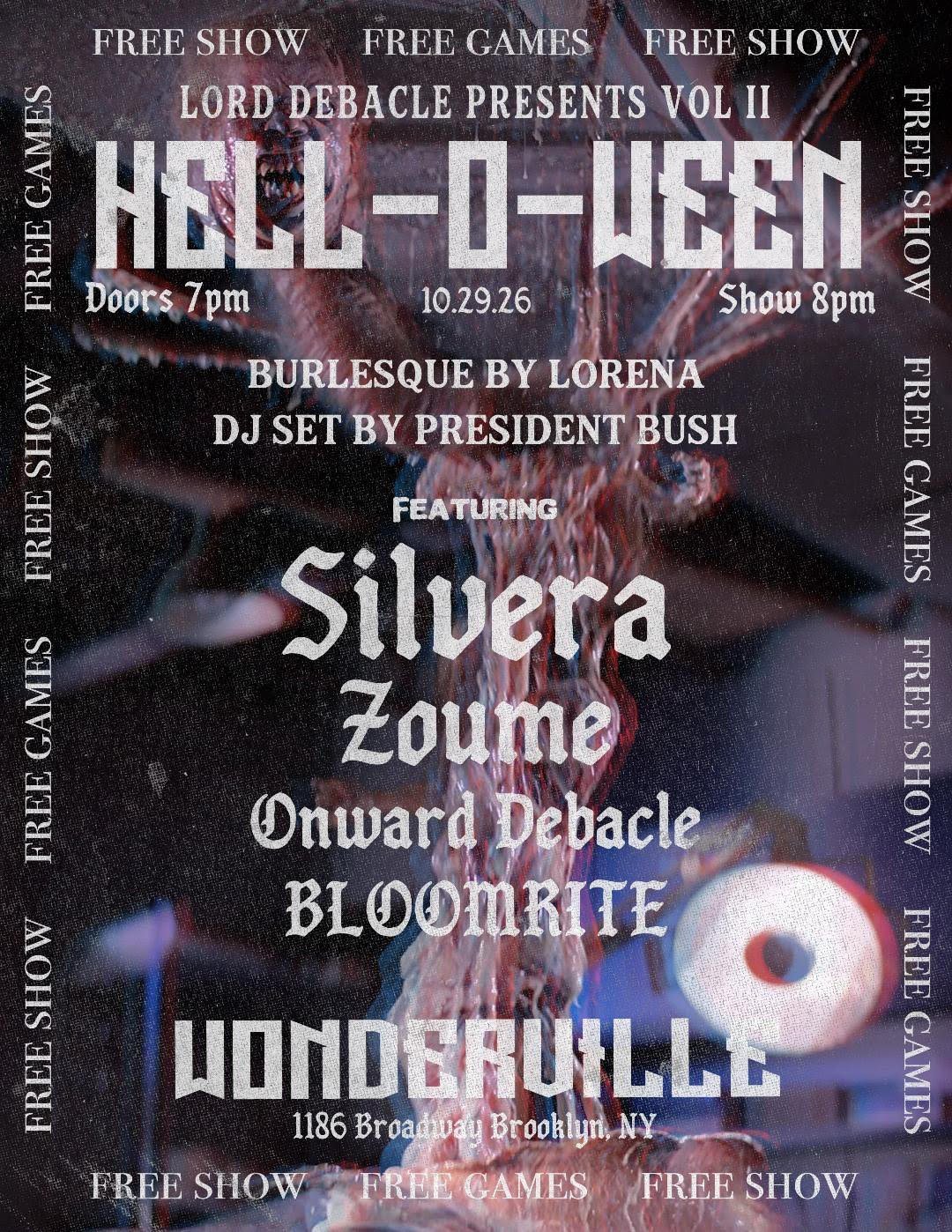 Poster: Lord Debacle Presents HELL-O-WEEN