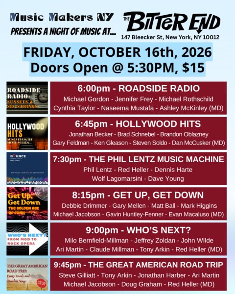 Poster: Bob Elliott's Music Makers