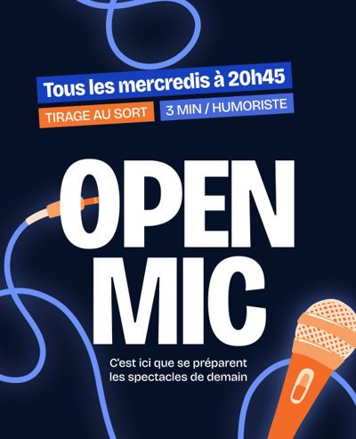 Affiche : Open Mic