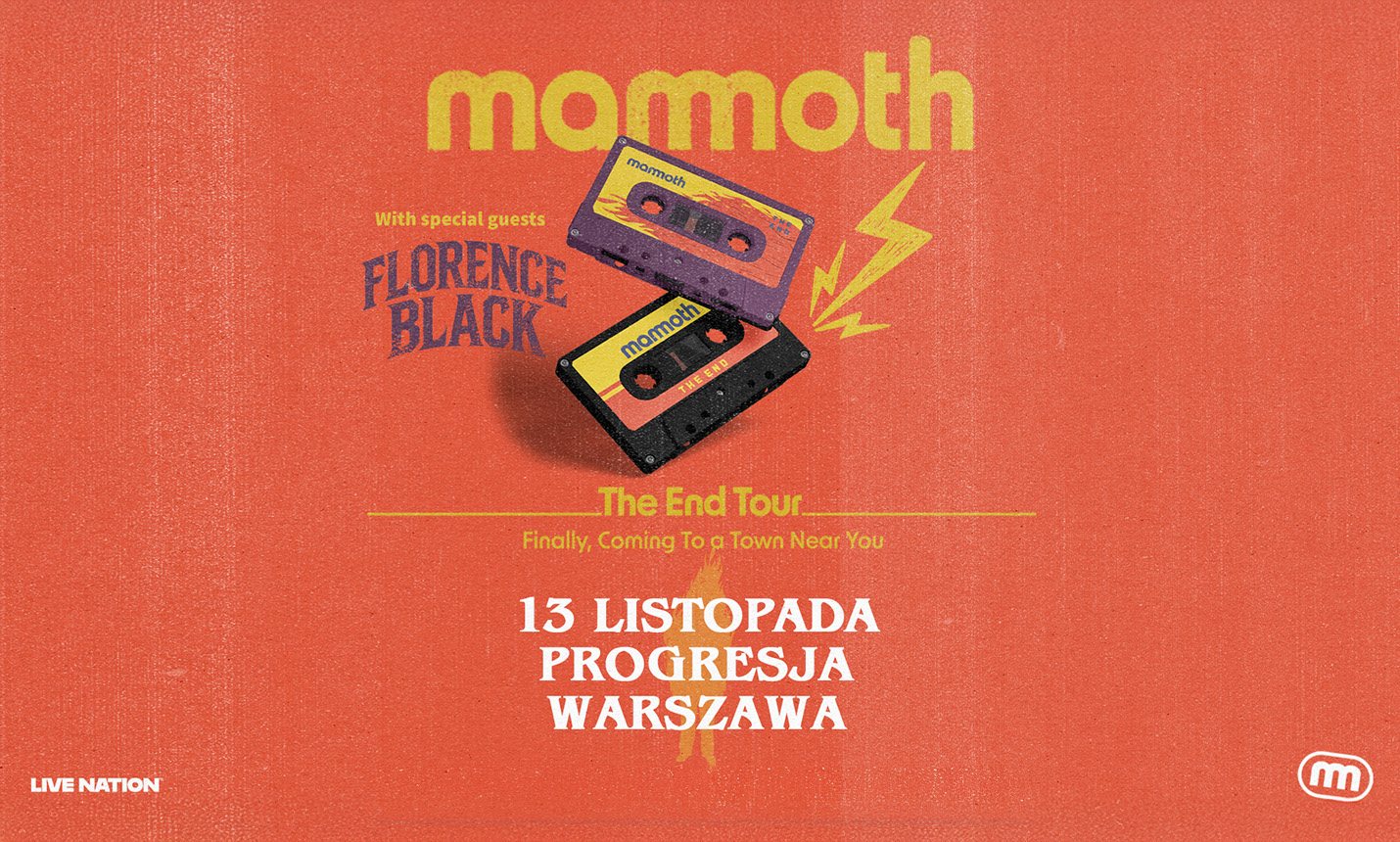 Plakat: Mammoth + Florence Black