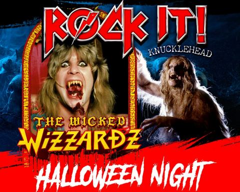 Poster: HALLOWEEN NIGHT @ KNUCKLEHEAD HOLLYWOOD - 2 ROOMS!! LIVE OZZY TRIBUTE!, Knucklehead Hollywood, Oct 31
